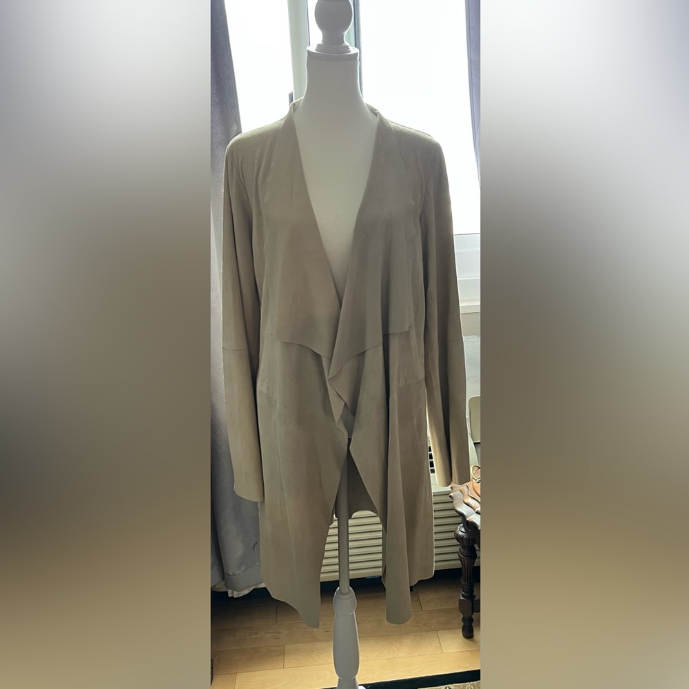 The Fisher Project ... beautiful 100% goat suede jacket . Perfect for fall.